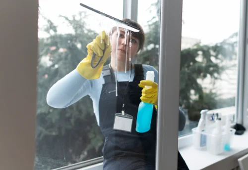 Nettoyage de vitres intérieures et extérieures à Villepail